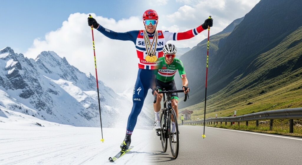 JO 2026 : Johannes Klaebo, futur champion du cyclisme ?