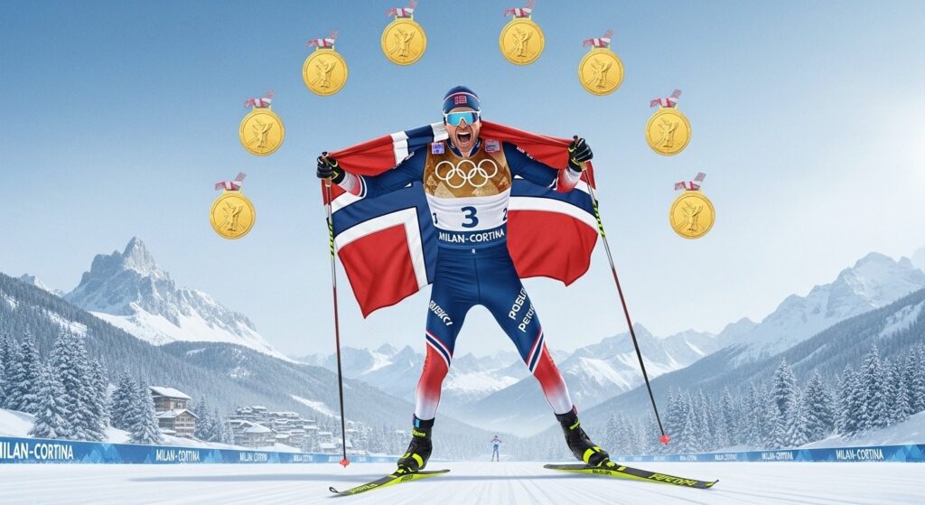 JO 2026 : Johannes Klæbo Record Historique 9 Ors