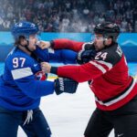JO 2026 : La Bagarre de Pierre Crinon Face au Canada Secoue le Hockey Français