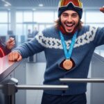 JO 2026 : La Blague Hilarante d’un Médaillé Bulgare à l’Aéroport