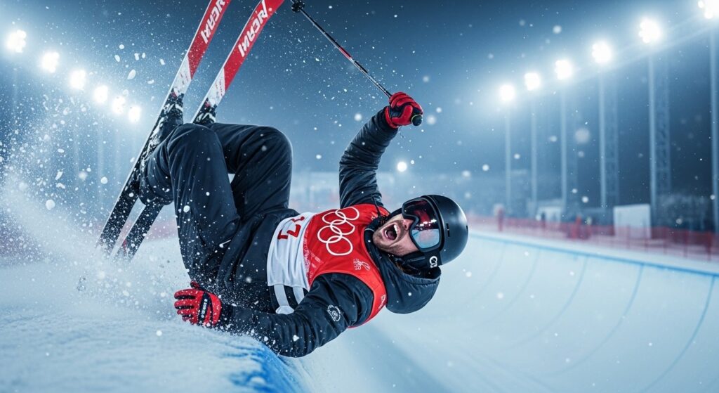 JO 2026 : La Chute Spectaculaire de Nick Goepper en Halfpipe