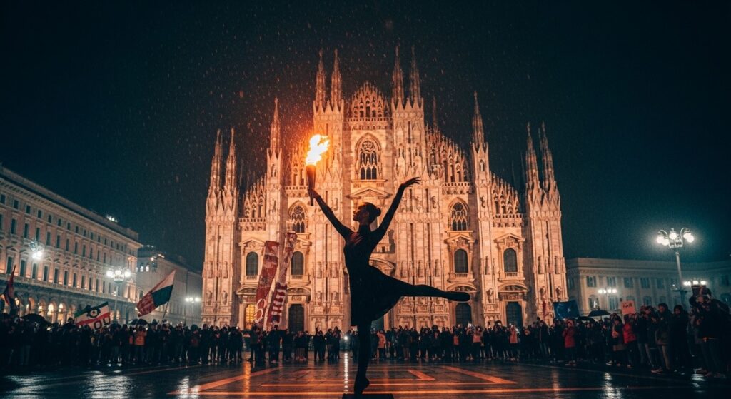 JO 2026 : La Flamme Olympique Embrase Milan Malgré les Aléas