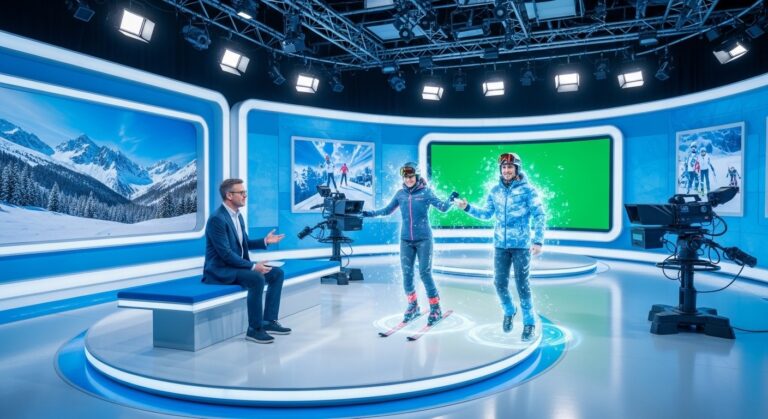 JO 2026 : La Téléportation Révolutionne le Plateau TV