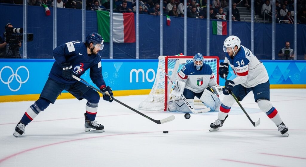 JO 2026 : Les Bleues du Hockey Sur Glace Battues 4-1 par l&rsquo;Italie