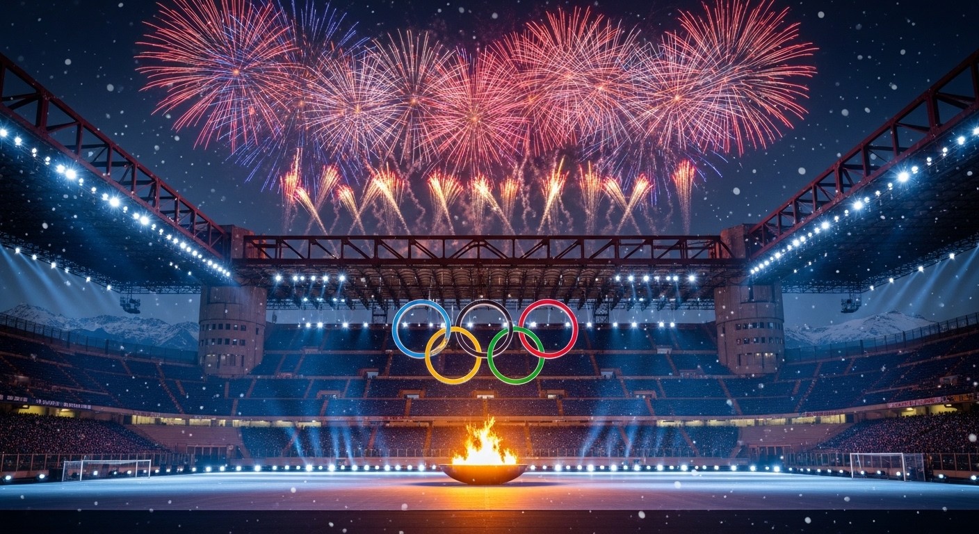 Découvrez les 5 instants magiques de la cérémonie d'ouverture des JO d'hiver 2026 à Milan-Cortina : Mariah Carey, hymne italien, anneaux dans le ciel et vasques allumées.