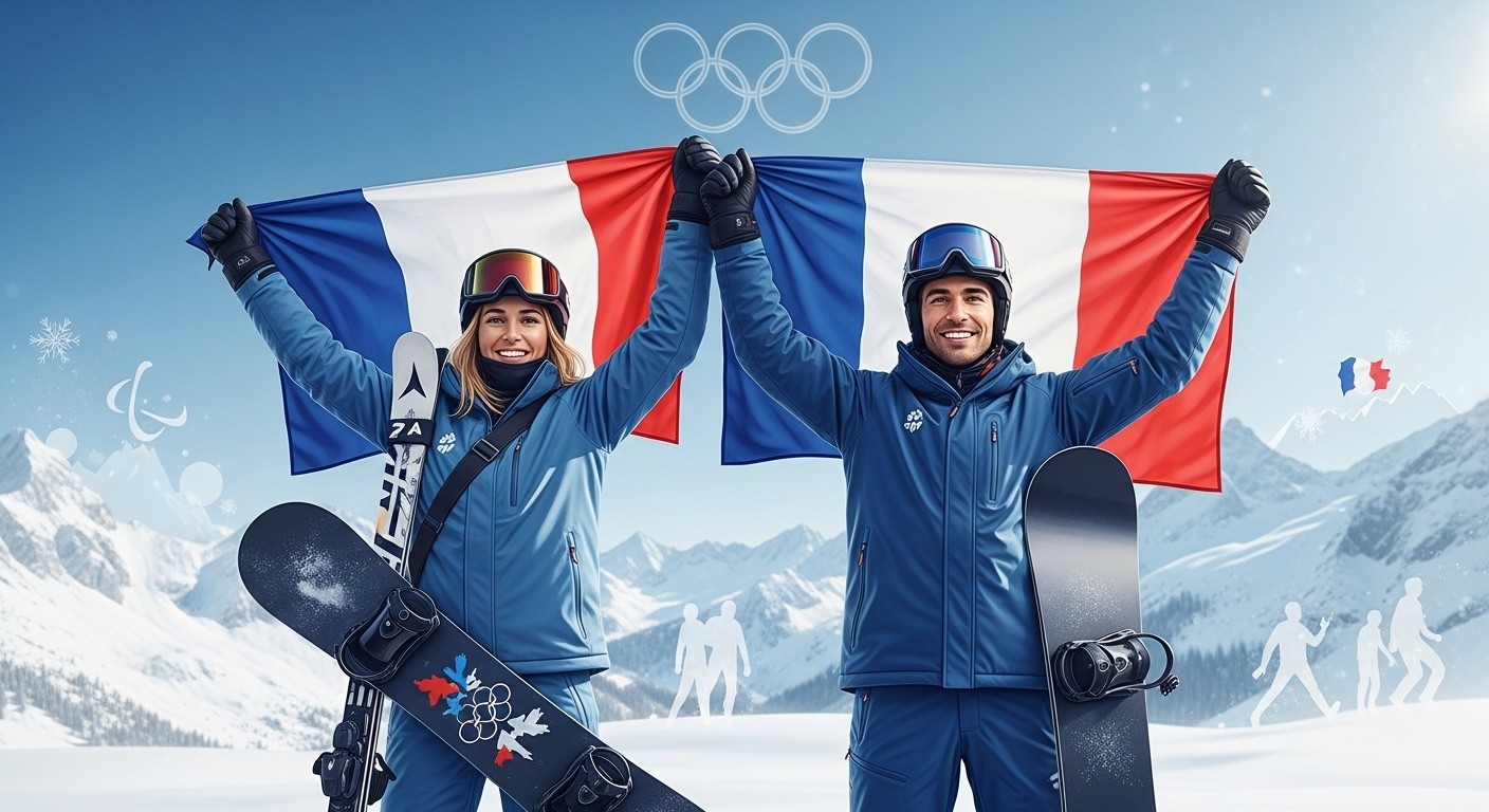 Découvrez Clément Noël, Chloé Trespeuch, Cécile Hernandez et Jordan Broisin, élus porte-drapeaux de la France pour les JO et Paralympiques d'hiver 2026 à Milan-Cortina. Un honneur porté par des champions emblématiques.