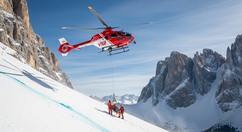 JO 2026 : L&rsquo;Évacuation Héroïque de Lindsey Vonn en Hélicoptère