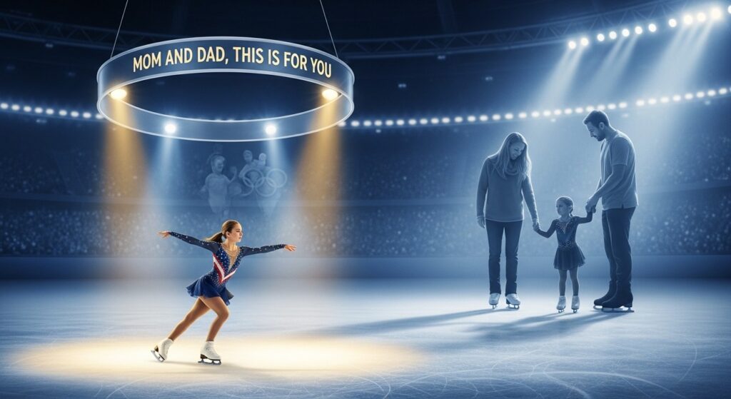 JO 2026 : L&rsquo;Hommage Émouvant de Maxim Naumov à Ses Parents Disparus