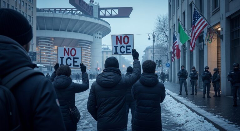 JO 2026 : l’ICE Sans Rôle Policier en Italie