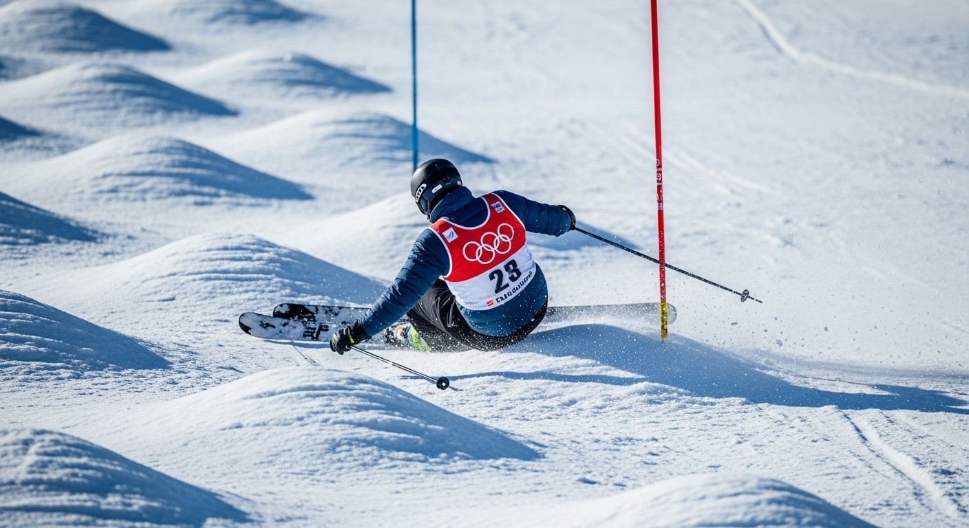 Découvrez le parcours fou d'Ikuma Horishima aux JO 2026 de Milan-Cortina : qualification miraculeuse en marche arrière, finale épique contre Mikaël Kingsbury et médaille d'argent en bosses parallèle. Un moment inoubliable du ski de bosses !