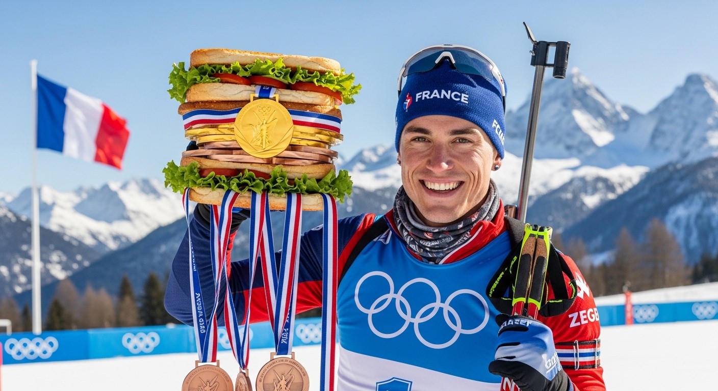 Découvrez comment Lou Jeanmonnot a conquis quatre médailles aux JO 2026 de Milan-Cortina, dont deux en or, et a partagé un sandwich hilarant de breloques sur les réseaux. Une championne pleine d'humour !