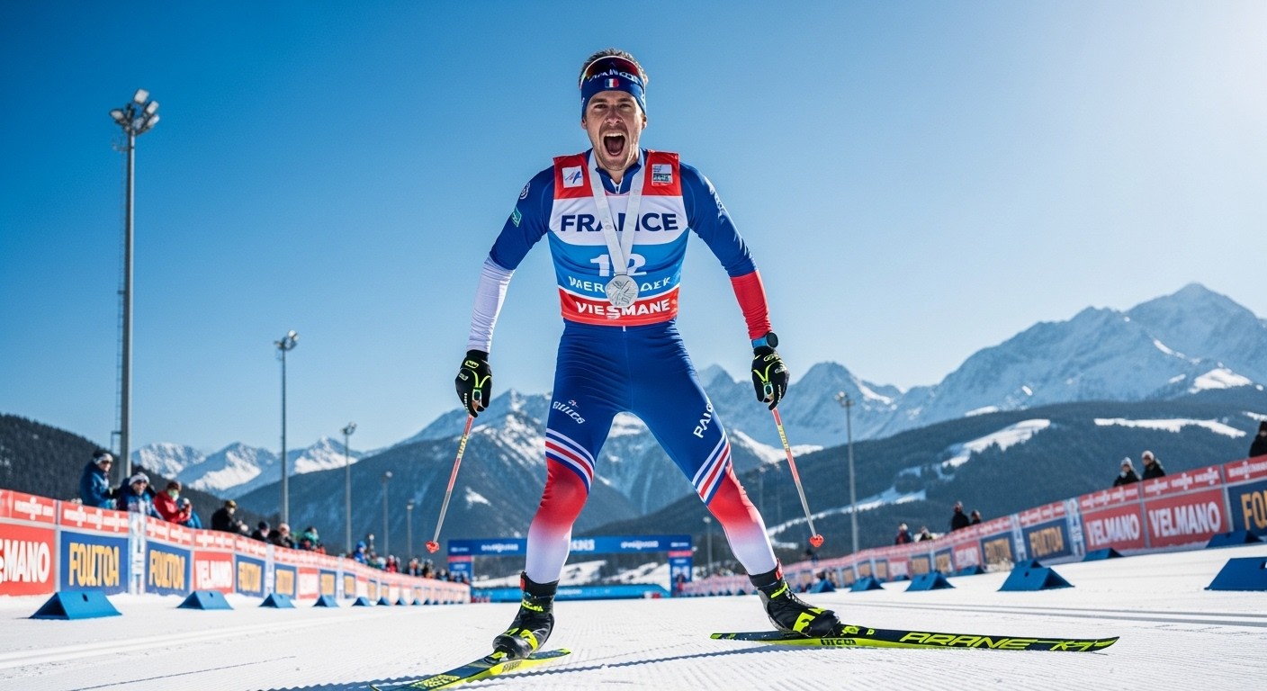 Découvrez comment Mathis Desloges a surpris tout le monde en ski de fond aux JO d'hiver 2026 avec une médaille d'argent inattendue. Une performance historique pour la France !