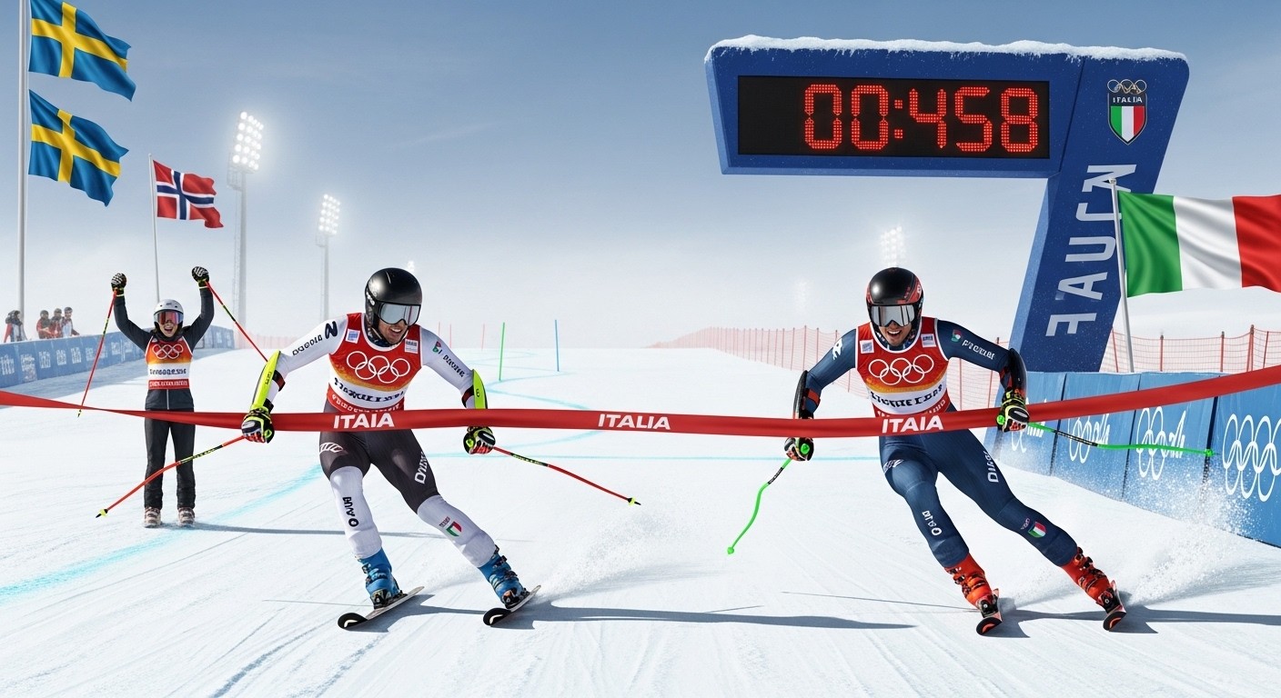 Deux skieuses terminent exactement au même temps dans les deux manches du slalom géant aux JO 2026 : l'incroyable ex-aequo pour l'argent qui marque l'histoire du ski alpin.