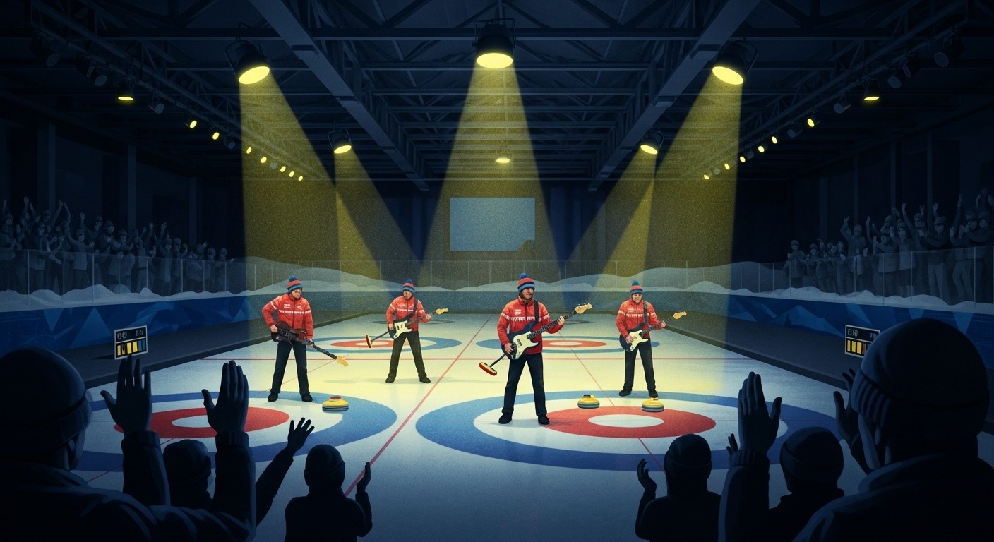 Découvrez comment une panne d'électricité a interrompu les premiers matchs de curling aux JO d'hiver 2026 de Milan-Cortina, avec air guitar improvisé et ambiance surréaliste. Un couac qui fait déjà parler !
