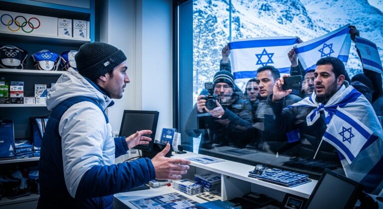 JO 2026 : Polémique Après un « Free Palestine » à des Supporters Israéliens