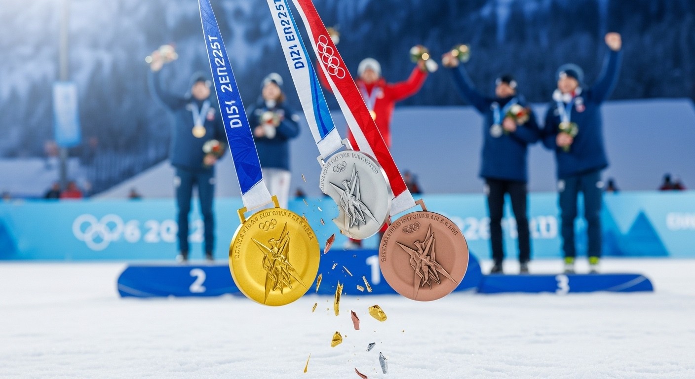 Découvrez pourquoi plusieurs médailles des JO d'hiver 2026 de Milan-Cortina se cassent à peine remises : défaut d'attache, réactions d'athlètes et enquête en cours. Un couac qui rappelle Paris 2024 !