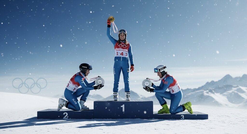 JO 2026 : Pourquoi Pas de Bronze au Slalom Géant Féminin ?