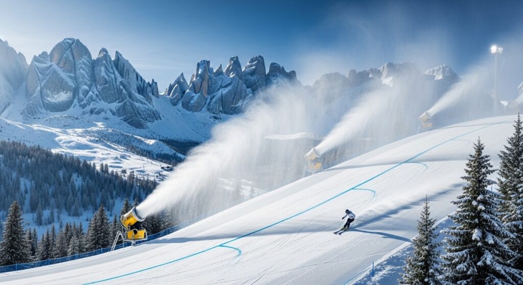 JO 2026 : Pourquoi Presque 100% de Neige Artificielle