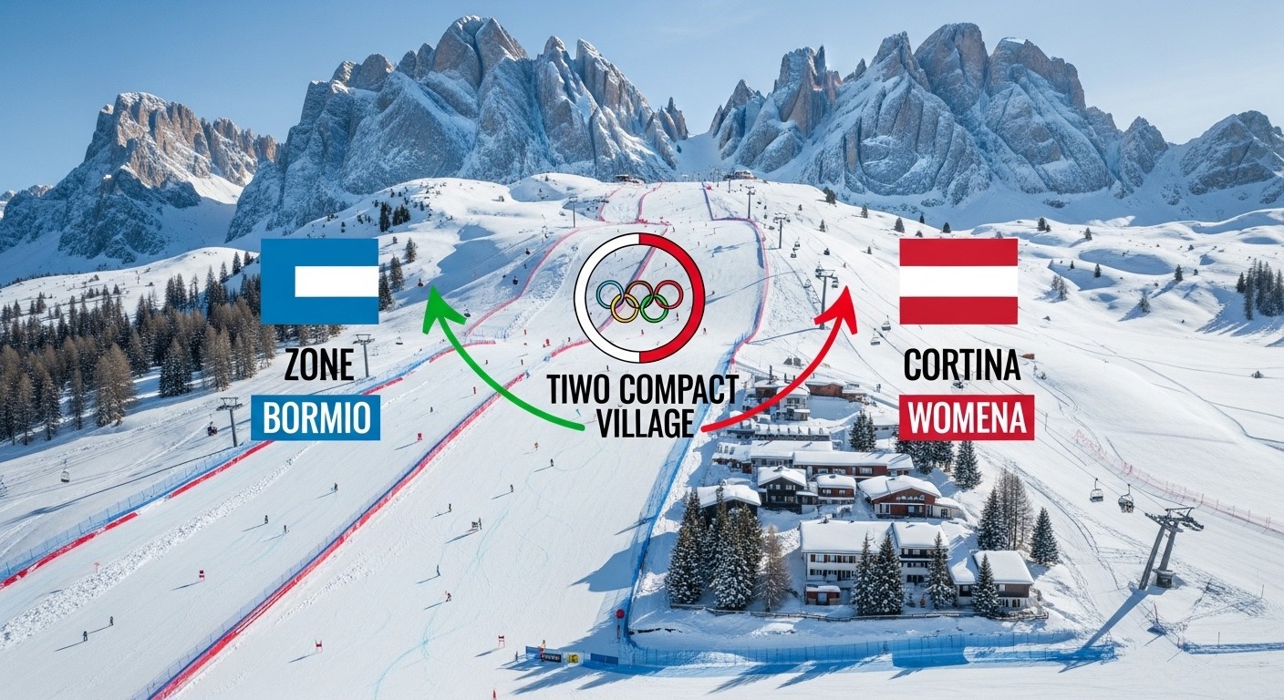 Découvrez pourquoi le patron du ski mondial rêve d'un ski alpin concentré sur un seul lieu aux JO 2026 et 2030, malgré les sites séparés à Bormio et Cortina. Avantages, défis et avenir du sport.