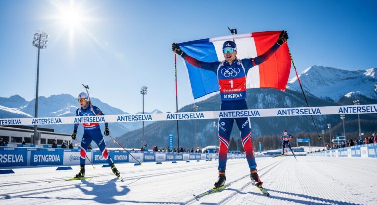 JO 2026 : Quentin Fillon Maillet en Or, Desloges Argenté – Récap du 13 Février