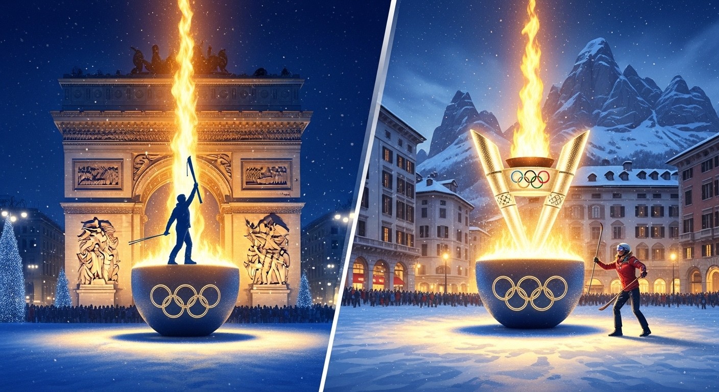 Découvrez pourquoi Alberto Tomba et Deborah Compagnoni sont pressentis pour allumer les vasques olympiques lors de la cérémonie d'ouverture des JO d'hiver 2026 à Milan-Cortina.
