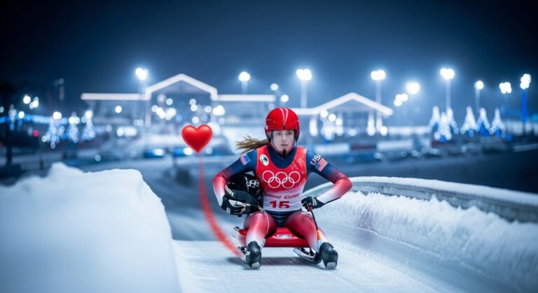 JO 2026 : Une lugeuse américaine en quête d’amour au village olympique