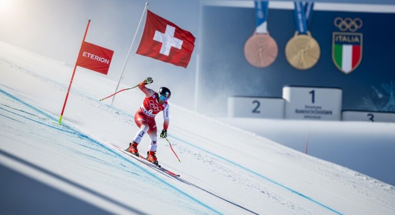 JO 2026 : Von Allmen Sacré en Descente, Déception Française