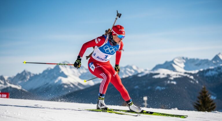 Julia Simon : Ambitions Illimitées pour l’Or Olympique 2026