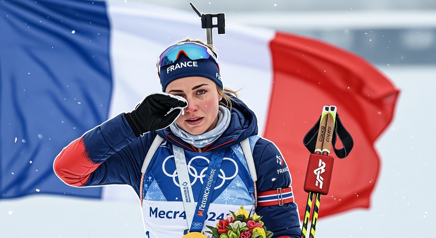 Découvrez le parcours émouvant de Julia Simon, sacrée championne olympique en biathlon aux JO 2026 après une affaire judiciaire. Une histoire de résilience et de gloire.