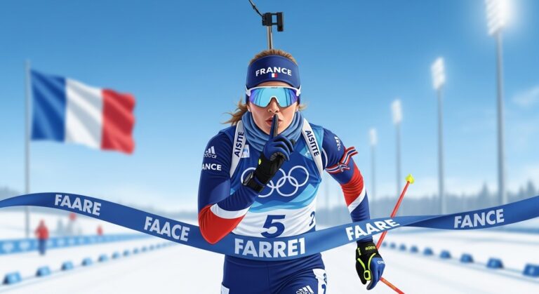 Julia Simon Sacrée Or Olympique en Biathlon 2026
