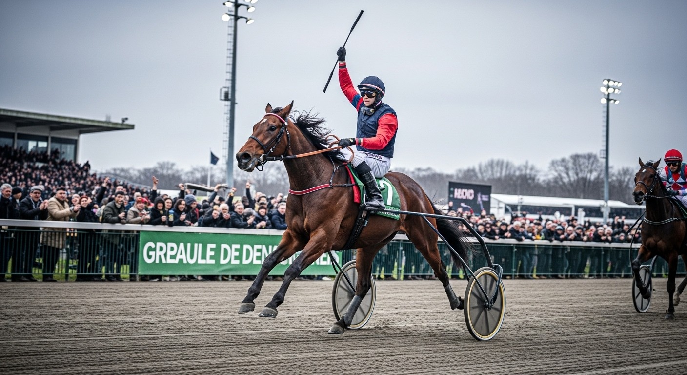 Découvrez comment Kapaula de l'Epine, achetée à petit prix, a remporté son premier Groupe I au Prix de l'Île-de-France 2026 à Vincennes, offrant une victoire émouvante à son entraîneur et jockey.