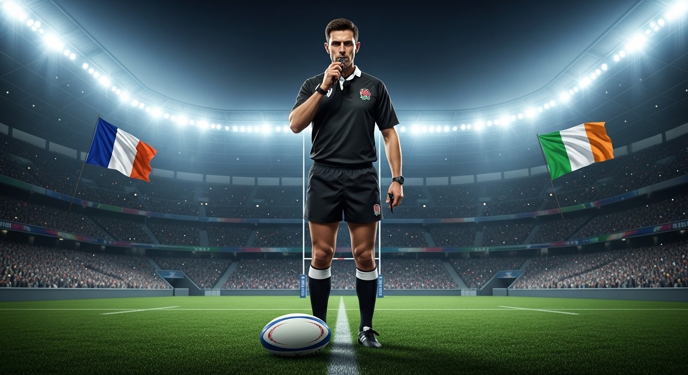 Découvrez le parcours unique de Karl Dickson, ancien joueur des Harlequins devenu arbitre international. Qui est-il vraiment pour le choc France-Irlande d’ouverture du Tournoi des Six Nations 2026 ?