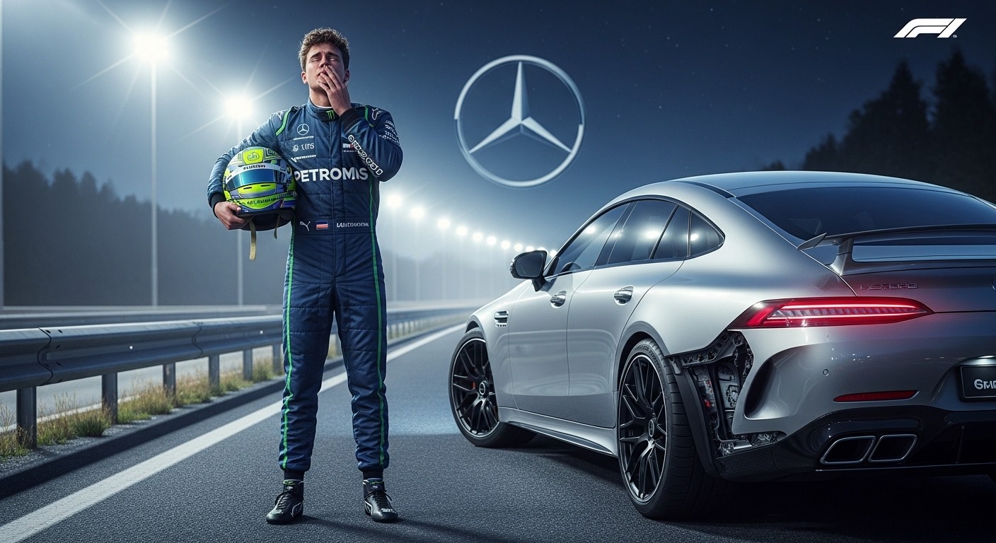 Le prodige de 19 ans chez Mercedes, Kimi Antonelli, sort indemne d'un impressionnant accident de la route juste avant les essais 2026. Détails, contexte et ce que ça change pour sa saison en Formule 1.