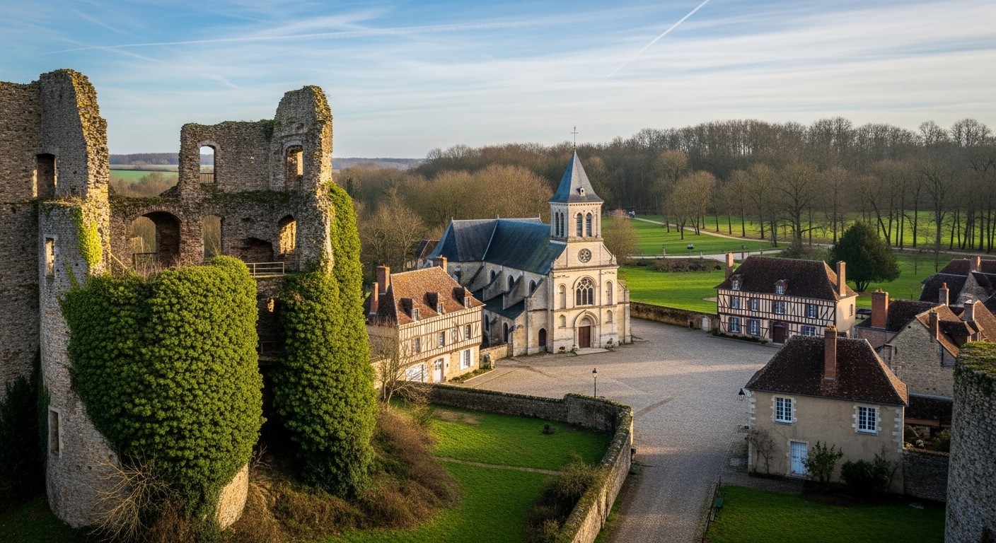 Découvrez pourquoi La Ferté-Vidame, joyau rural d'Eure-et-Loir, séduit dans le concours Village préféré des Français 2026 avec son patrimoine noble et son authenticité préservée.