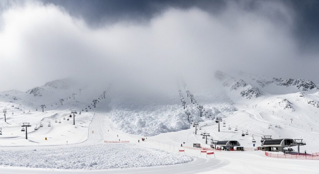 La Plagne Fermée par Avalanche : Impact Tempête Nils