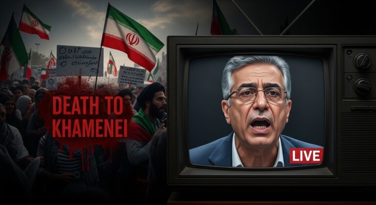 Lapsus en direct en Iran : « Mort à Khamenei » choque et coûte cher