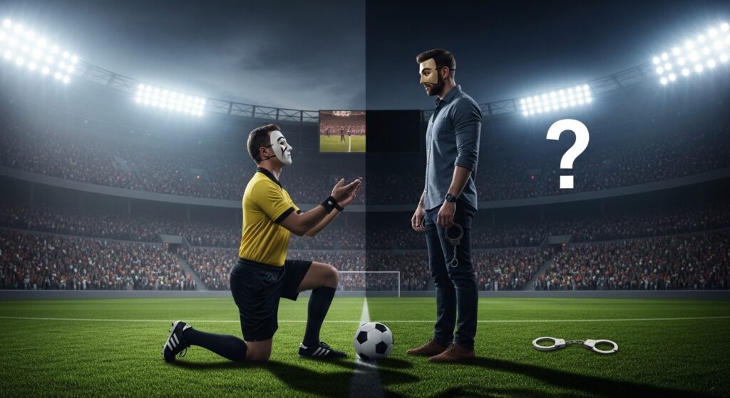 L’Arbitre Allemand Soupçonné d’Agression Simulée Après Mariage