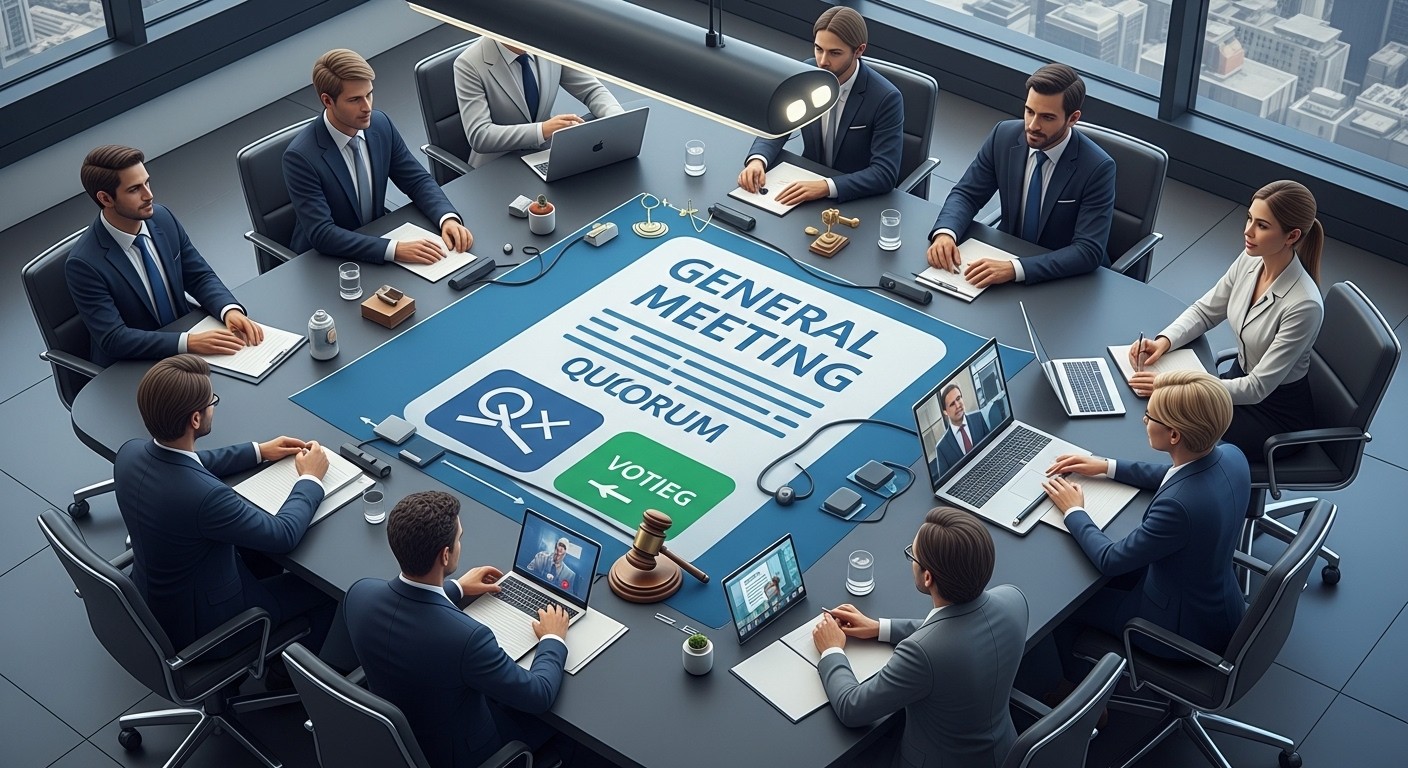 Découvrez les rôles, obligations, procédures et évolutions récentes de l’assemblée générale des actionnaires : quorum, convocation, vote en ligne et sanctions en cas d’irrégularité.