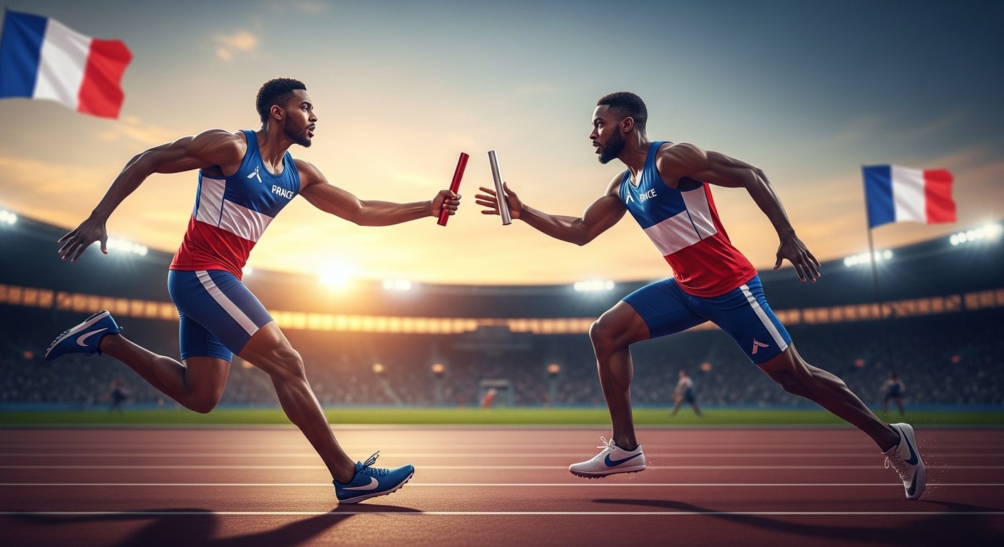 Plongez dans la magie du relais en France, de l'athlétisme à la natation, en passant par biathlon et escrime. Une histoire de transmission, de confiance et de victoires collectives qui transcendent l'individu.