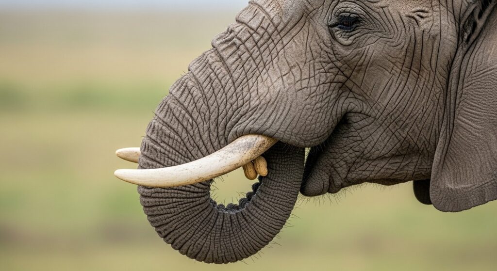 Le Secret de la Dextérité des Éléphants Révélé par Leurs Moustaches