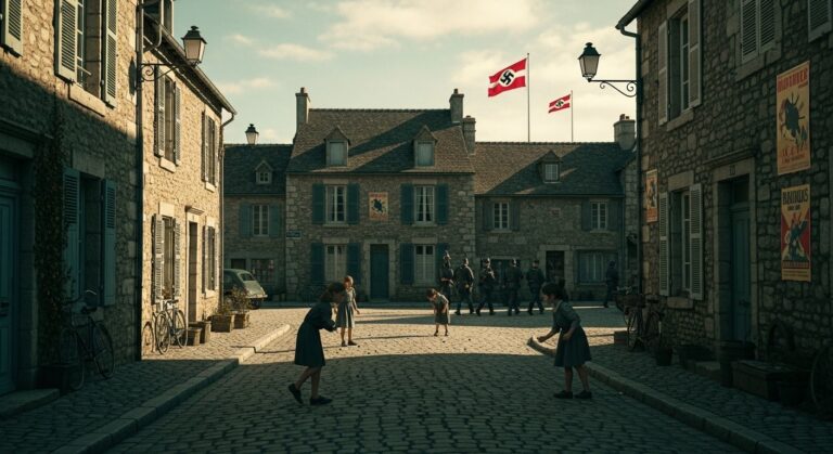 Les Enfants de la Résistance : un Village Recréé pour le Cinéma