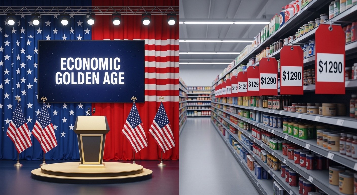 Donald Trump proclame l’âge d’or américain, mais que disent vraiment les chiffres sur croissance, inflation et pouvoir d’achat ? Décryptage objectif et nuancé.