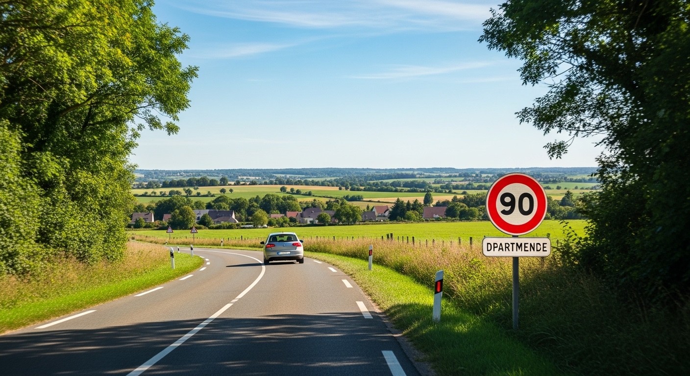 Après 8 ans à 80 km/h, l'Eure repasse ses 4200 km de routes départementales à 90 km/h. Découvrez pourquoi ce 52e département rejoint le mouvement et ce que ça change pour la ruralité.