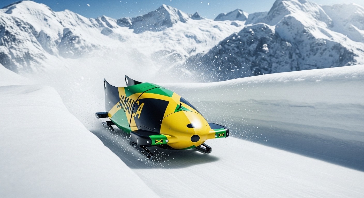Découvrez l'hommage touchant de Lewis Hamilton aux athlètes jamaïcains du bobsleigh aux JO d'hiver 2026. Un parallèle émouvant avec son propre parcours qui inspire au-delà des pistes.