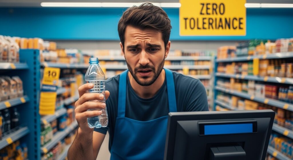 Licencié pour une bouteille d&rsquo;eau à 20 centimes : l&rsquo;affaire qui choque