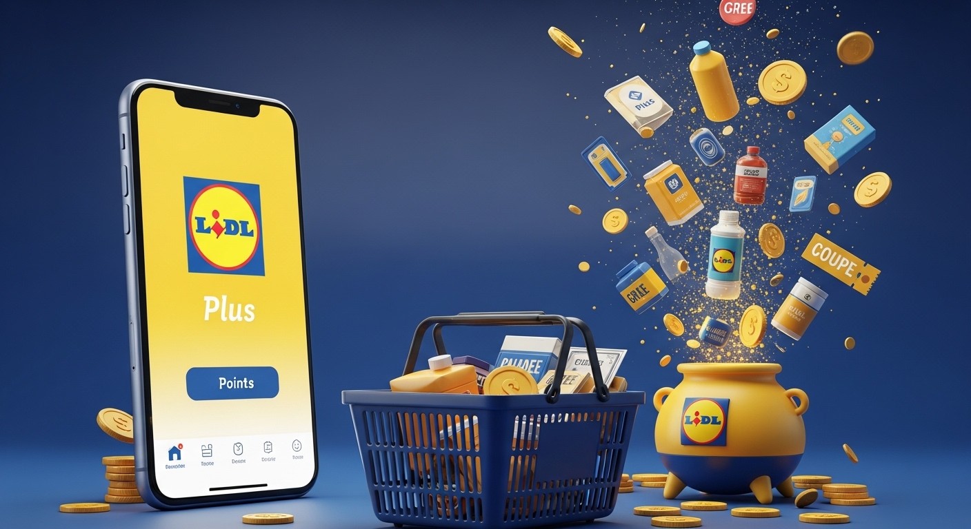 Découvrez comment Lidl dope son programme Lidl Plus avec un cagnottage innovant : 1€ = 1 point et 300 récompenses au choix pour plus de liberté et d'économies en courses.