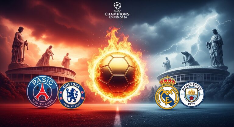 Ligue des Champions 2025-2026 : Affiches Explosives des 8es