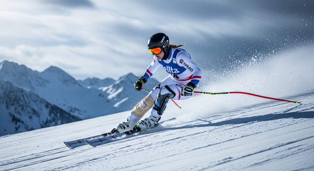 Lindsey Vonn Prête pour la Descente des JO 2026 Malgré sa Blessure