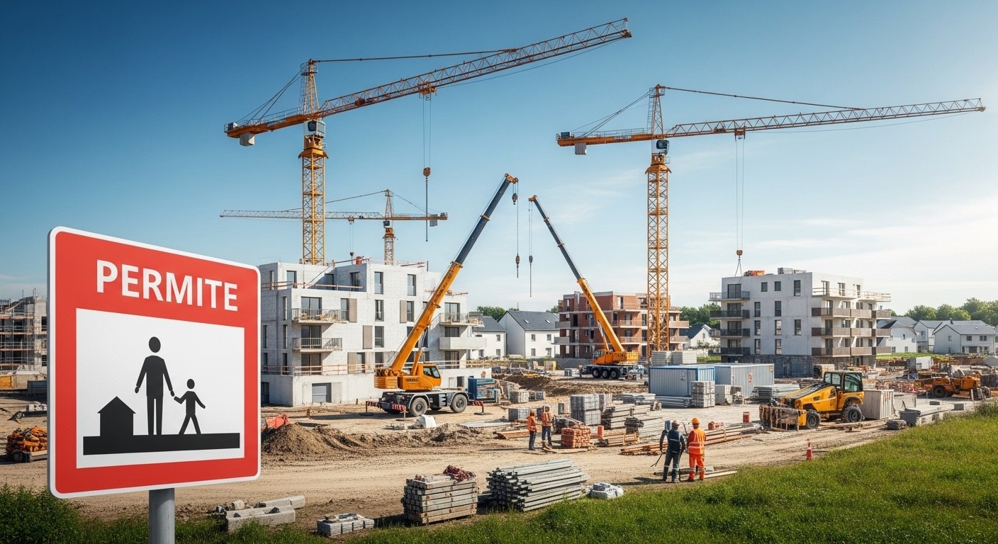 Découvrez pourquoi les permis de construire pour logements neufs ont bondi de 15% en 2025 malgré une crise persistante. Mises en chantier en hausse modérée, signes de reprise ? Analyse complète.