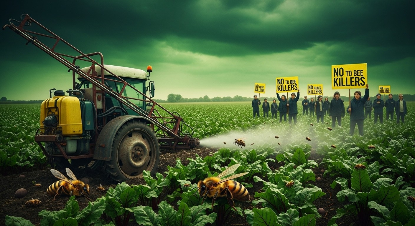 Plus de 140 000 citoyens s'opposent à la nouvelle proposition de loi Duplomb visant à réintroduire des pesticides interdits comme l'acétamipride. Un retour en arrière dangereux pour la santé et les abeilles ? Découvrez les enjeux.